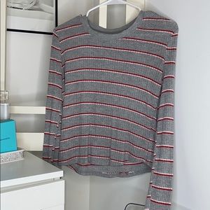 Pacsun Striped long sleeve shirt